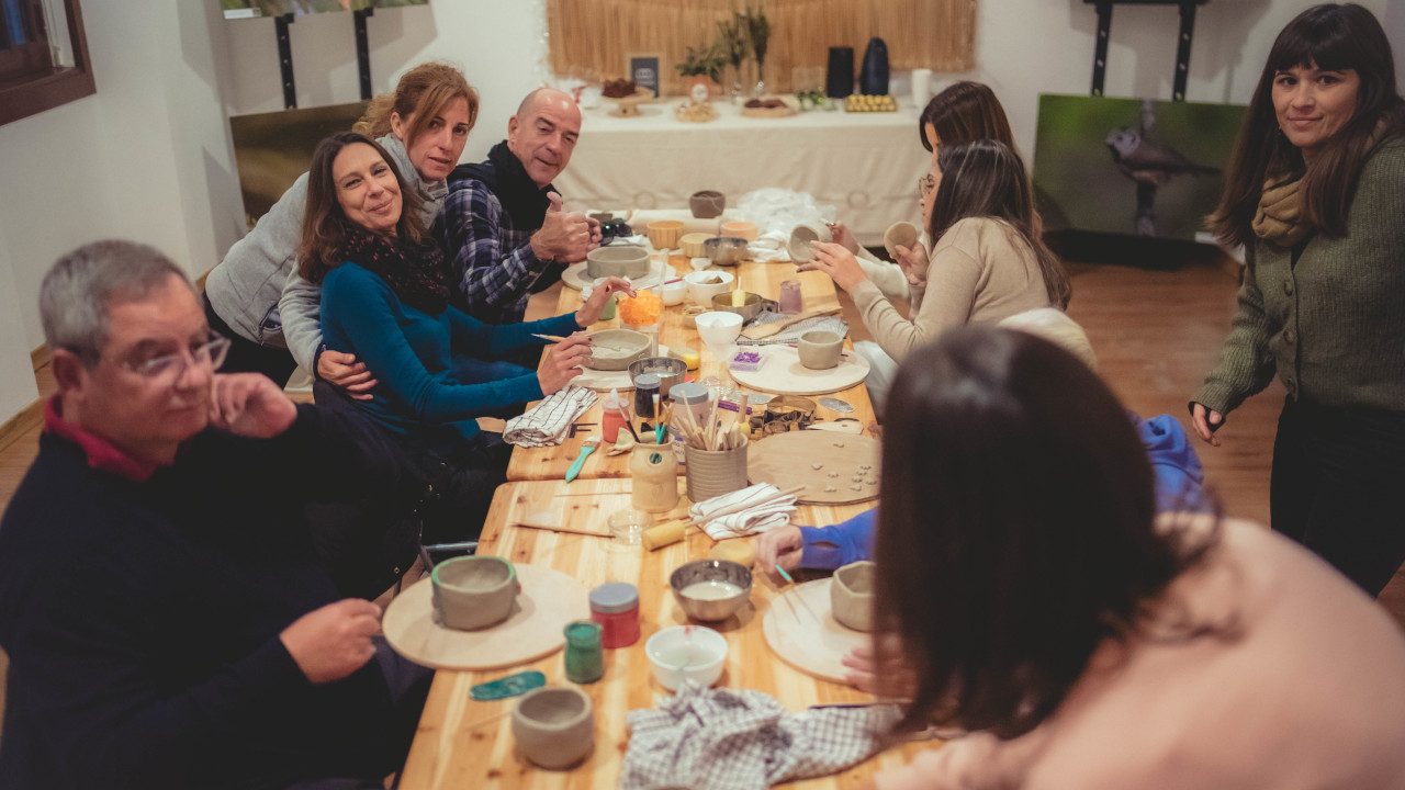 Workshop de Cerâmica na Moagem